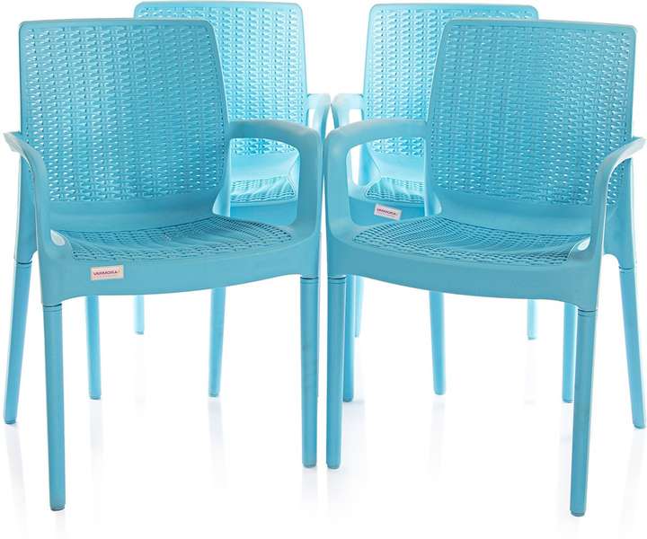 VARMORA Designer Esquire Set of 4 Plastic Cafeteria Chair Price in India Buy VARMORA Designer Esquire Set of 4 Plastic Cafeteria Chair online at Flipkart