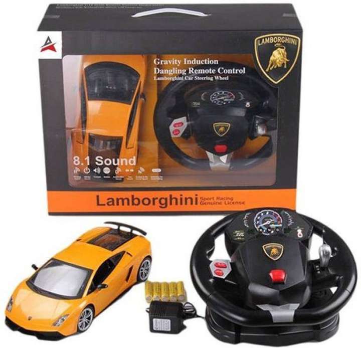 AM Enterprises Lamborghini Car 1 14 With Gravity Sensor Steering Remote Lamborghini Car 1 14 With Gravity Sensor Steering Remote shop for AM Enterprises products in India. Flipkart