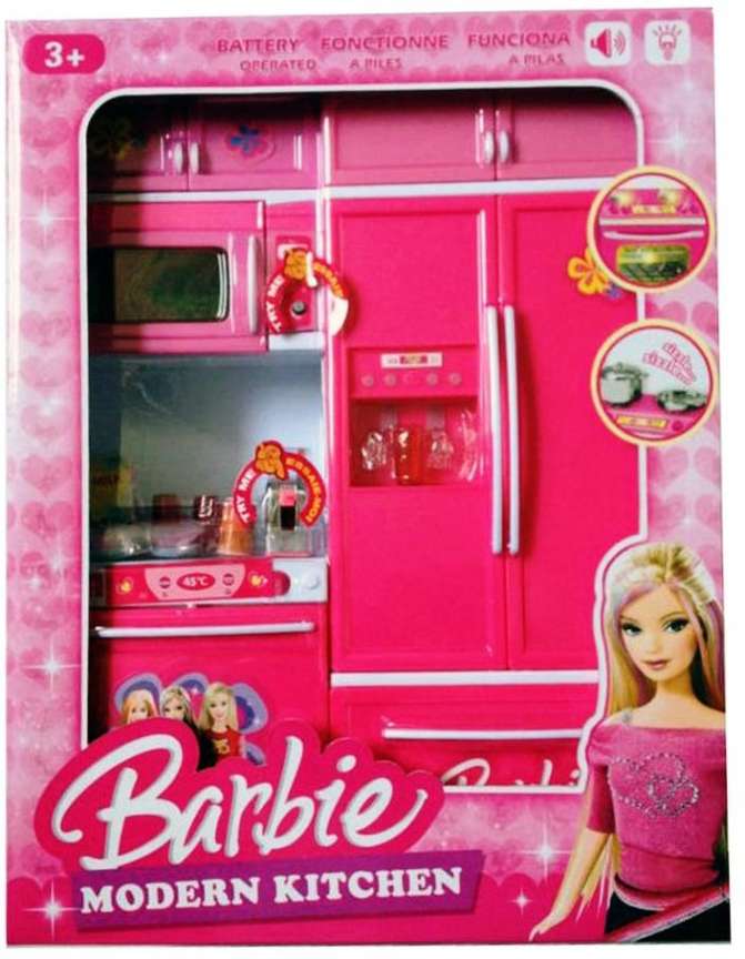 New barbie kitchen set online