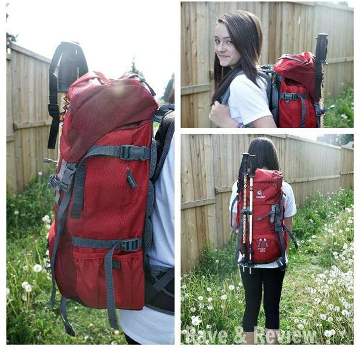 Deuter Kids Hiking Bag Fox 30 Rucksack 30 L Red Maroon Price in India Flipkart