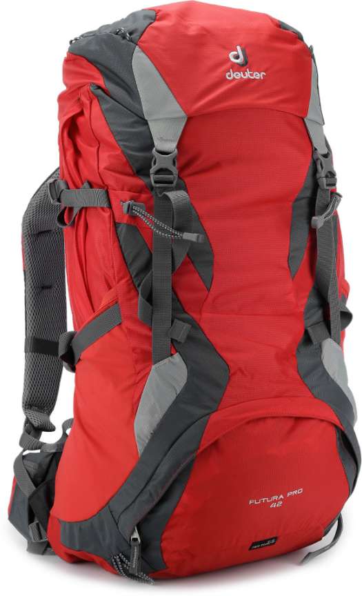 Deuter Futura Pro 42 Rucksack Red Grey Price in India Flipkart