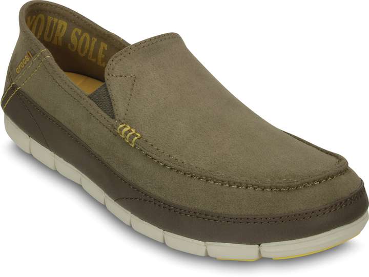 CROCS Stretch Sole Microsuede Loafers For Men Buy Brown Color CROCS Stretch Sole Microsuede Loafers For Men Online at Best Price Shop Online for Footwears in India Flipkart
