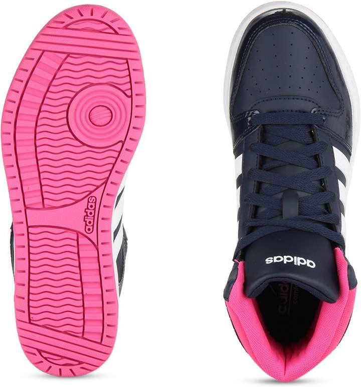 ADIDAS NEO VS HOOPSTER MID W Sneakers For Women Buy CONAVY FTWWHT SHOPIN Color ADIDAS NEO VS HOOPSTER MID W Sneakers For Women Online at Best Price Shop Online for Footwears in