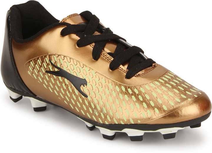 SLAZENGER Uranus Football Shoes For Men Buy Golden Color SLAZENGER Uranus Football Shoes For Men Online at Best Price Shop Online for Footwears in India Flipkart