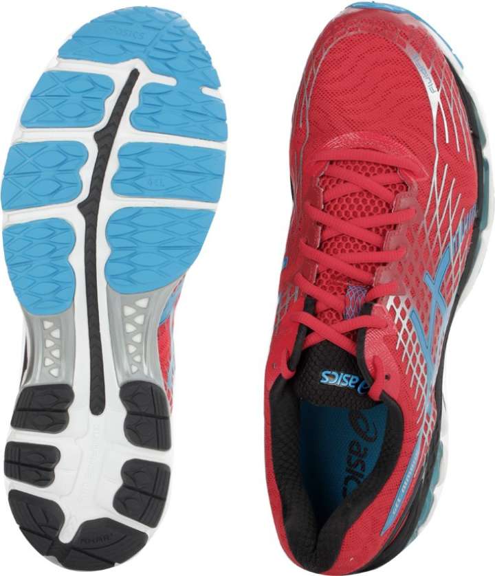 Asics GEL NIMBUS 17 Running Shoes For Men Buy FIERY RED TURQUOISE BLACK Color Asics GEL NIMBUS 17 Running Shoes For Men Online at Best Price Shop Online for Footwears in India Flipkart