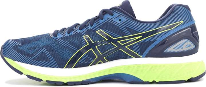 Asics GEL NIMBUS 19 Sports Shoe For Men Buy INDIGO BLUE SAFETY YELLOW ELECTRIC BLUE Color Asics GEL NIMBUS 19 Sports Shoe For Men Online at Best Price Shop Online for Footwears in India