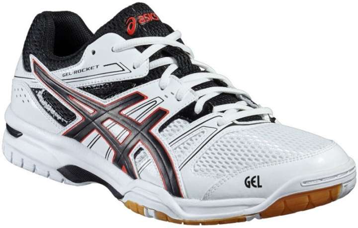 Asics Gel Rocket 7 Badminton Shoes For Men Buy White Black Vermilion Color Asics Gel Rocket 7 Badminton Shoes For Men Online at Best Price Shop Online for Footwears in India Flipkart