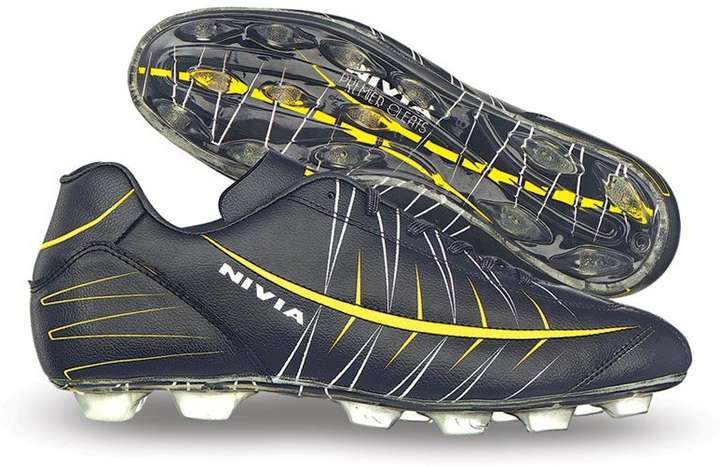 NIVIA Premier Cleats Football Shoes For Men Buy 310 Black Color NIVIA Premier Cleats Football Shoes For Men Online at Best Price Shop Online for Footwears in India Flipkart