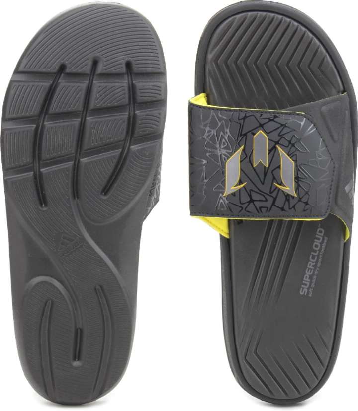 ADIDAS Men MESSI FB SLIDE M Slippers Buy CBLACK NGTMET BYELLO Color ADIDAS Men MESSI FB SLIDE M Slippers Online at Best Price Shop Online for Footwears in India Flipkart