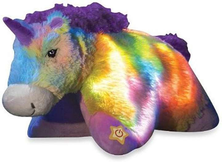 Unicorn glowing pillow cheap