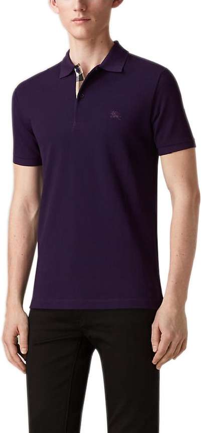 Mens purple burberry shirt 2025