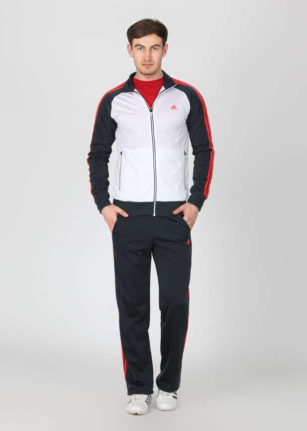 ADIDAS Striped Men Track Suit Buy Red White Blue ADIDAS Striped Men Track Suit Online at Best Prices in India Flipkart