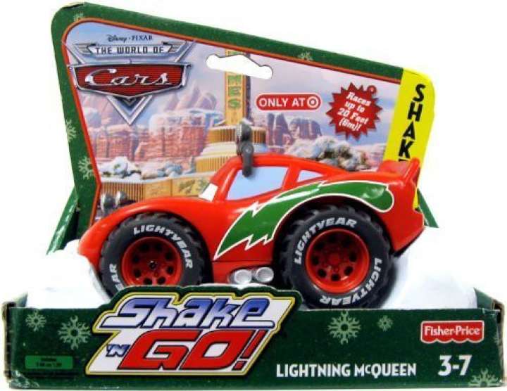 Shake 'n Go! Disney Pixar's Cars Limited Edition Christmas order Lightning McQueen