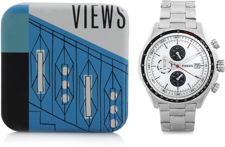 FOSSIL フォッシル Dylan CH2730 ホワイト #101522｜時計