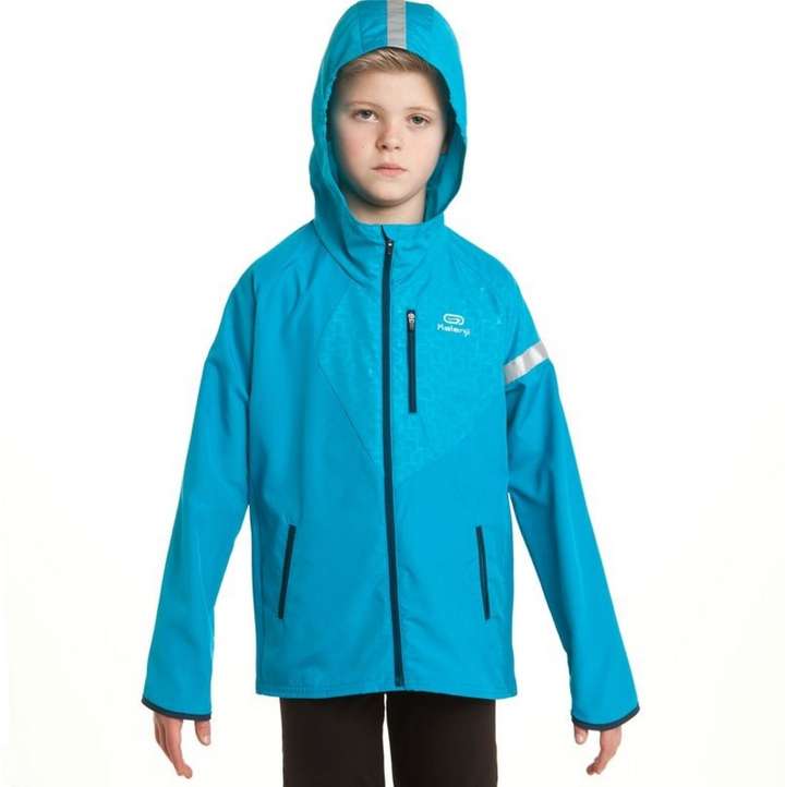 KALENJI by Decathlon Wind Protect Junior Running Jacket Blue Solid Boys Wind Cheater Buy Blue white KALENJI by Decathlon Wind Protect Junior Running Jacket Blue Solid Boys Wind Cheater Online at