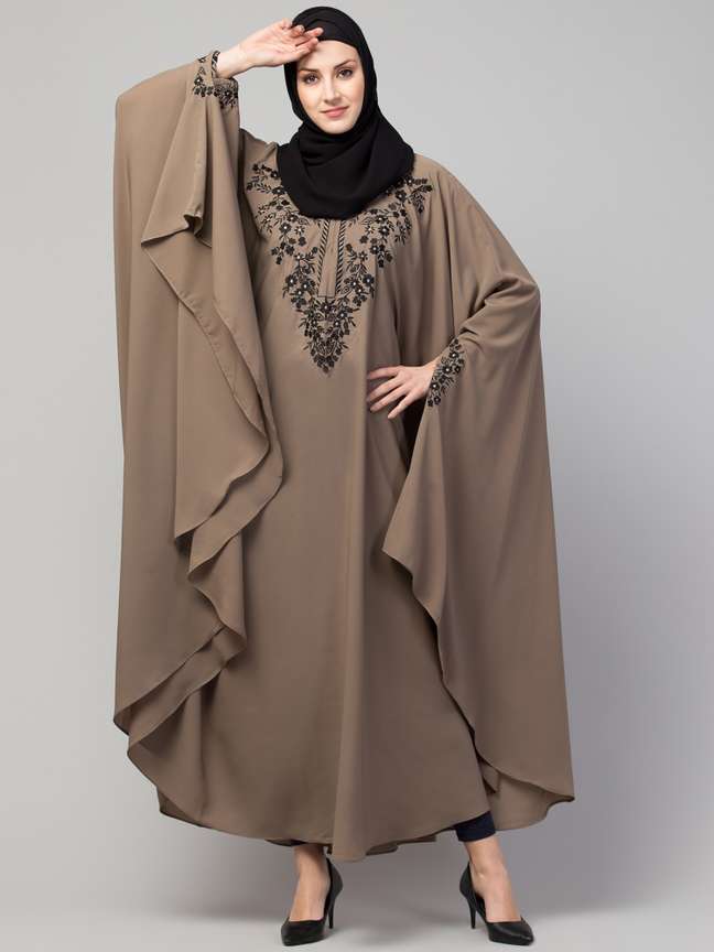 recent tdrends Crepe Abaya With Hijab Price in India Buy recent tdrends Crepe Abaya With Hijab online at Flipkart