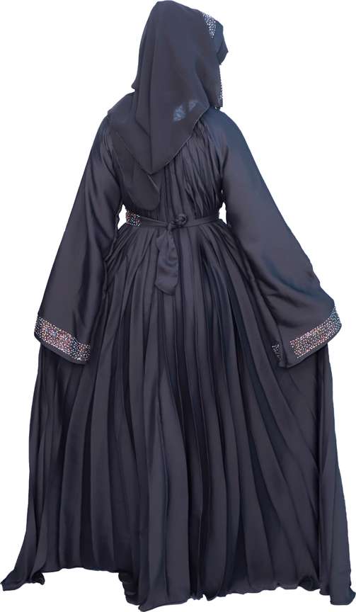 DUA ABAYA Polyester Solid Abaya With Hijab Price in India Buy DUA ABAYA Polyester Solid Abaya With Hijab online at Flipkart