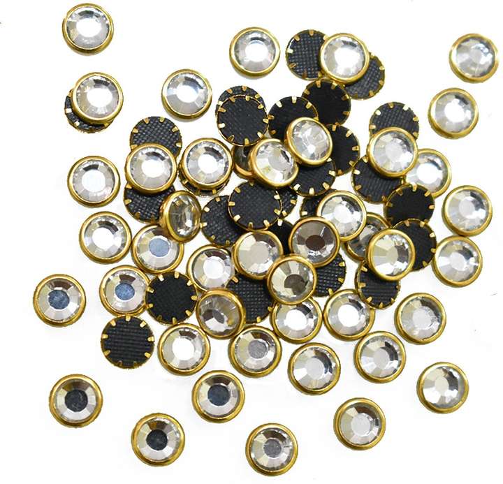 Embroiderymaterial EMBKS06150G Kundan Stone for Craft Embroidery Jewellery Making 500 Pieces 6MM EMBKS06150G Kundan Stone for Craft Embroidery Jewellery Making 500 Pieces 6MM shop for Embroiderymateri...