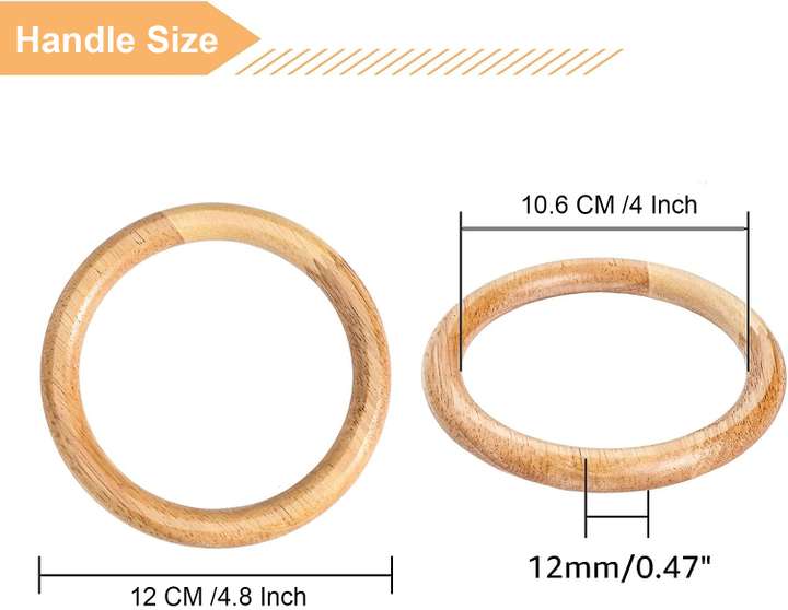 Aakriti Purse Handles Wooden Round Bag Handle Bag Handle for Handmade Beach Bag Macrame Purse Handles Wooden Round Bag Handle Bag Handle for Handmade Beach Bag Macrame Buy Wooden Round Bag Handle toys...
