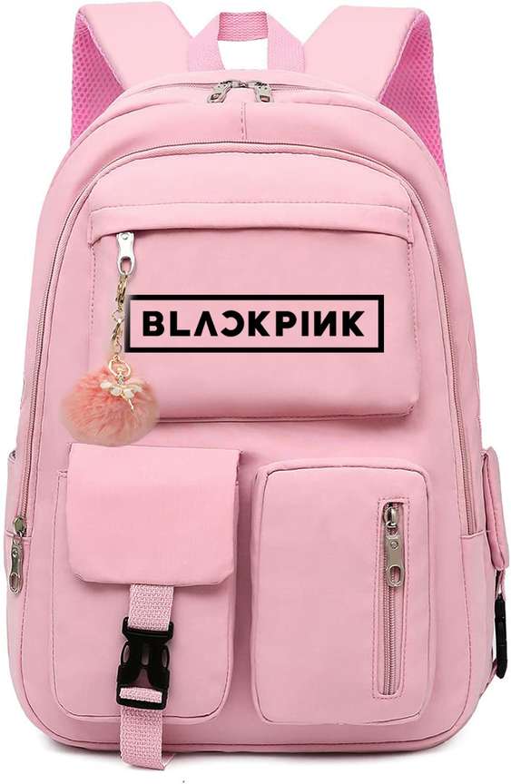 Luman Blackpink Imported Merchandise Regular Size Bag For College School Girls Women 25 L Laptop Backpack Pink Price in India Flipkart