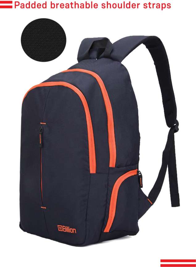 Billion HiStorage 35 L Laptop Backpack Blue and Orange Price in India Flipkart