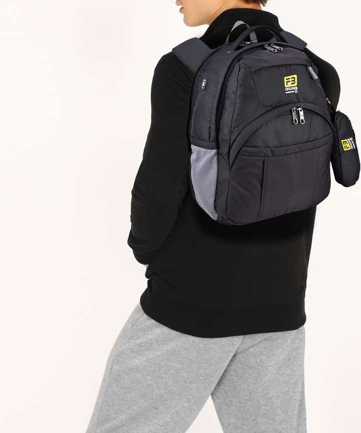 FB FASHION 700 LP FB 45 L Laptop Backpack black Price in India Flipkart