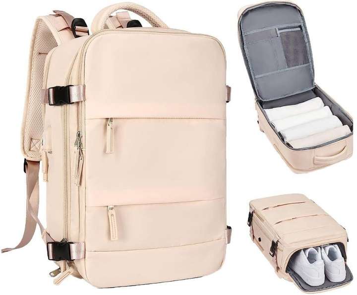 Mens luggage backpack top