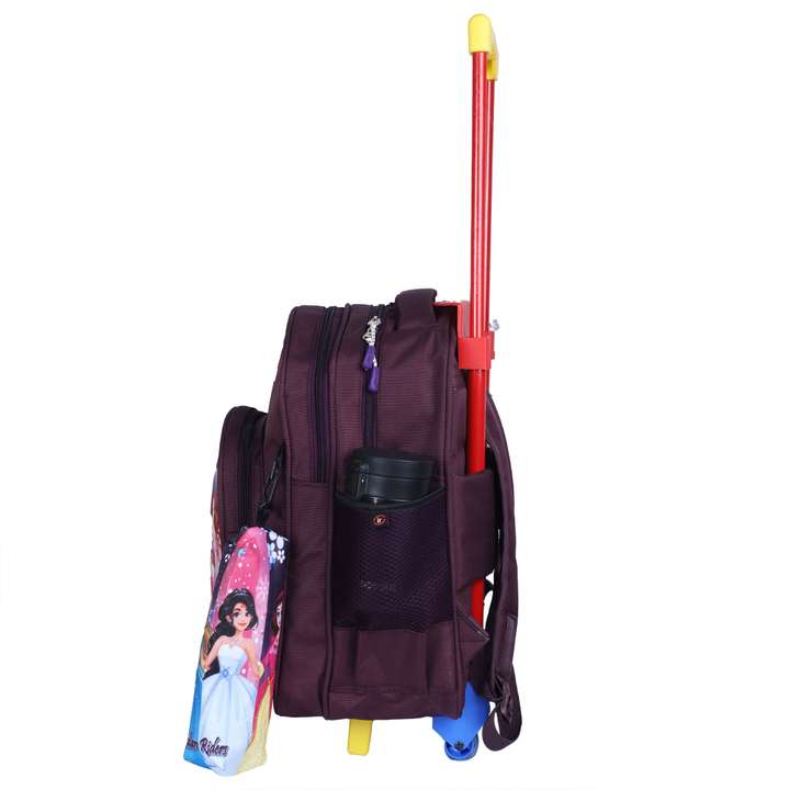 Flipkart Indian Riders Beauty Girl School Kids Trolley Bag 16 Inches School Bag Trolley Bag Waterproof Trolley Trolley