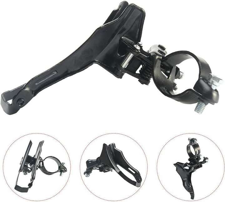 Up pull front derailleur top
