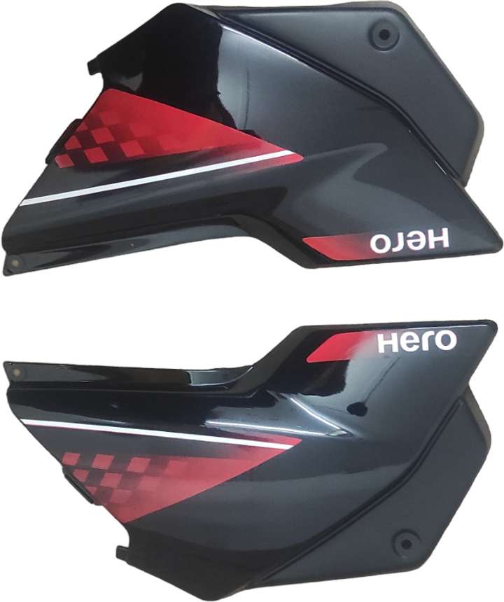 Pten Glamour Bike Side Panel Black Red Sticker Bike Crash Guard Price in India Buy Pten Glamour Bike Side Panel Black Red Sticker Bike Crash Guard online at Flipkart
