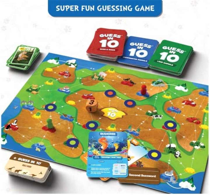 Skillmatics Guess in 10 World of Animals Board Game Educational Board Games Guess in 10 World of Animals Board Game shop for Skillmatics products in India. Flipkart