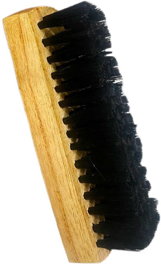 BARBYAM Shoe Polish Shiner Cleaner Brush Original Hair and Wood Brush Leather Boot Brush Brush