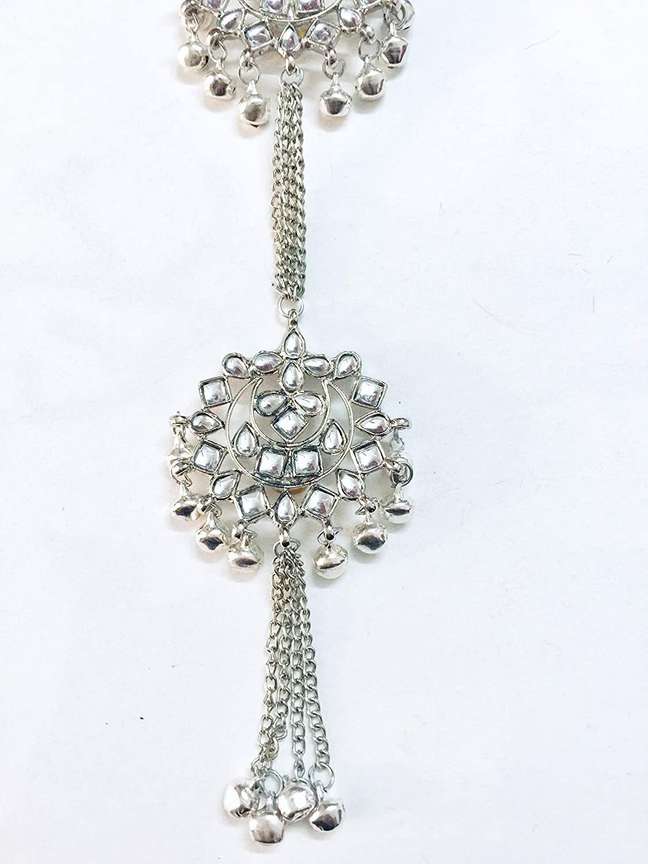 Eerafashionicing Long Kundan Hanging Buttons for Women s Kurtis Dresses Saree Lehenga Suits Pack of 1 Silver Metal Buttons Price in India Buy Eerafashionicing Long Kundan Hanging Buttons for Women s K...