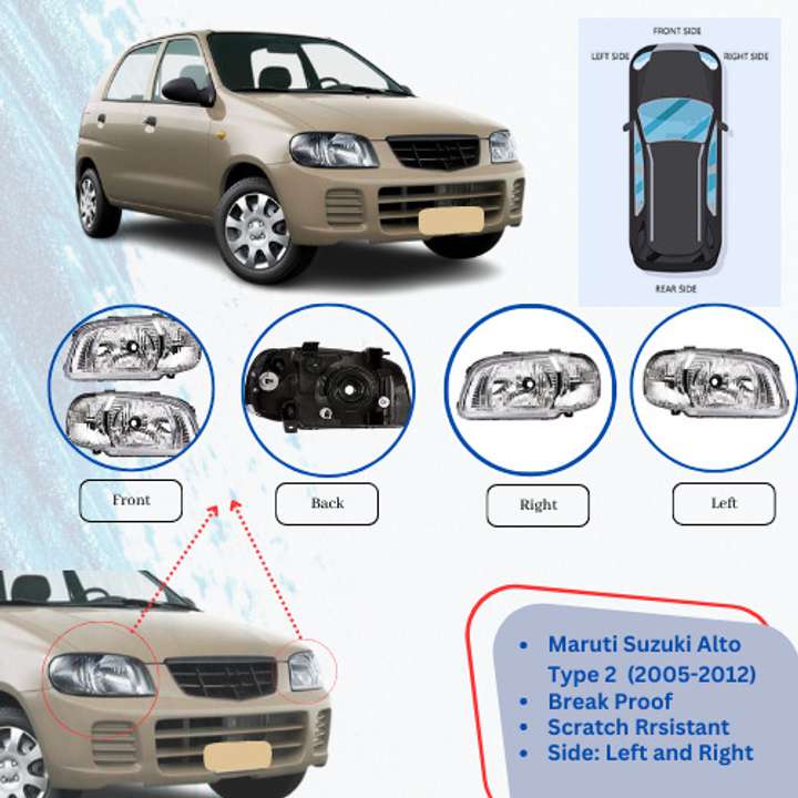 Maruti alto headlight assembly price sales