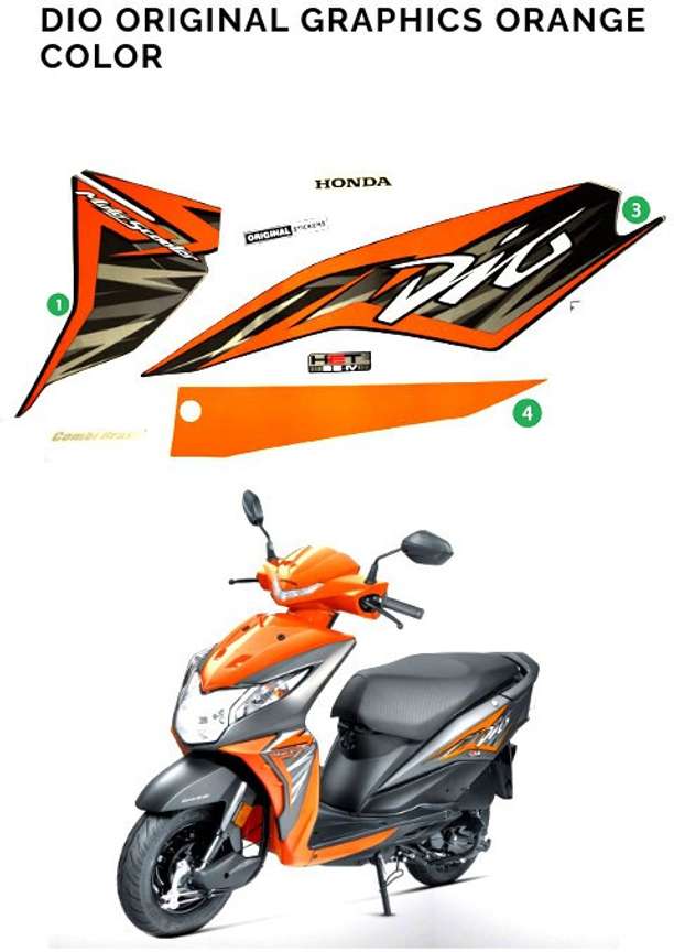 Honda dio bs4 modified on sale