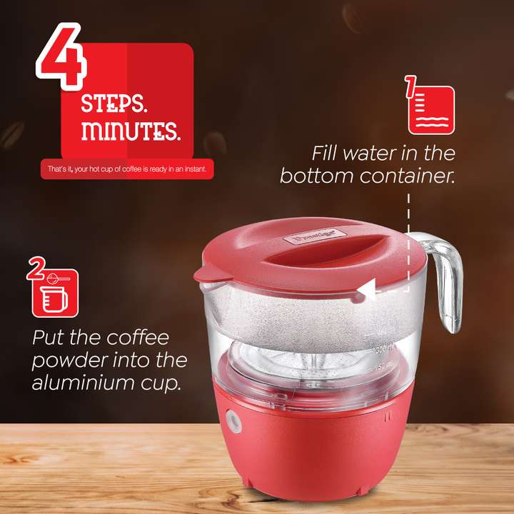 Prestige microwave coffee maker sales