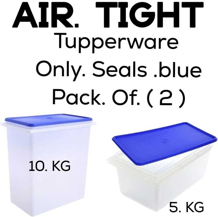 タッパーウェア　10キロキーパー　2個　5キロキーパー　3個　ハンドル1個 タッパーウェア 10キロキーパー（ハンドル付）お米保存にも