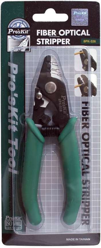 Proskit 8PK-326 Fiber Optic Stripper 3 in 1 Manual Crimper