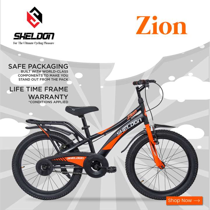 Sheldon Zion Cycle for Kids Power Break and In Built Carrier 20 T Mountain Cycle Price in India Buy Sheldon Zion Cycle for Kids Power Break and In Built Carrier 20 T Mountain