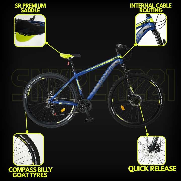 FitTrip Snyper 221 29T Royal Blue Yellow 29 T Mountain Cycle Price in India Buy FitTrip Snyper 221 29T Royal Blue Yellow 29 T Mountain Cycle online at Flipkart