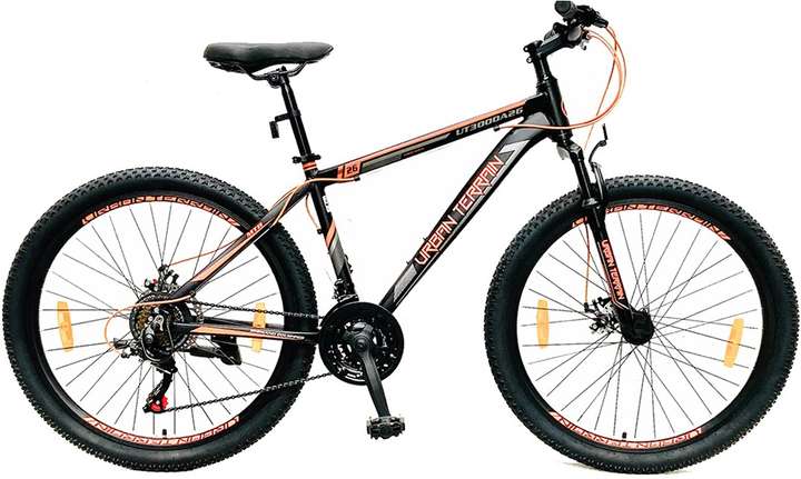 Urban Terrain UT3000A26 Alloy MTB with 21 Shimano Gear and Installation services 26 T Mountain Cycle Price in India Buy Urban Terrain UT3000A26 Alloy MTB with 21 Shimano Gear and Installation