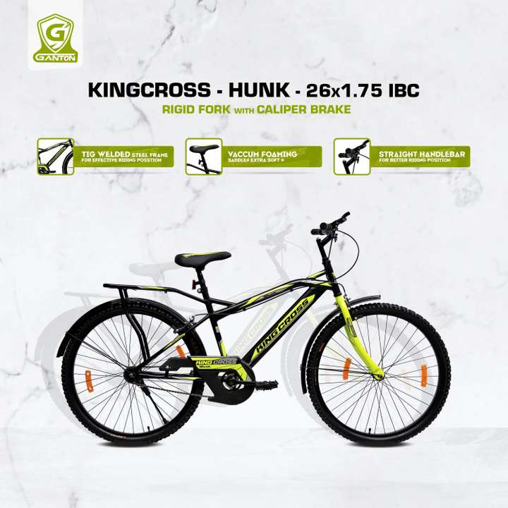 KINGCROSS HUNK 26T IBC MTB cycle With Inbuilt Carrier Single Speed for Men 26 T Mountain Cycle Price in India Buy KINGCROSS HUNK 26T IBC MTB cycle With Inbuilt Carrier Single