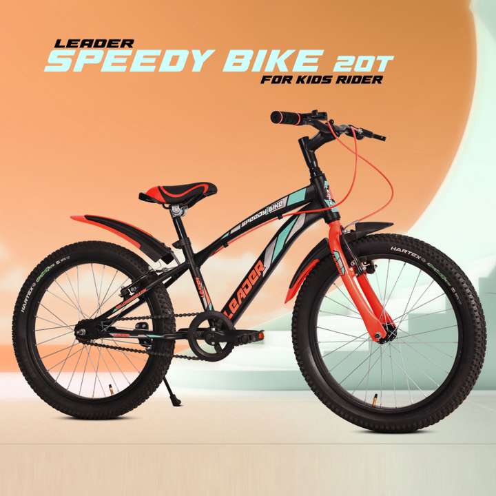 LEADER Speedy Bike 20T Kids Cycle Ideal for 7 10 years Age 20 T Mountain Cycle Price in India Buy LEADER Speedy Bike 20T Kids Cycle Ideal for 7 10 years Age 20