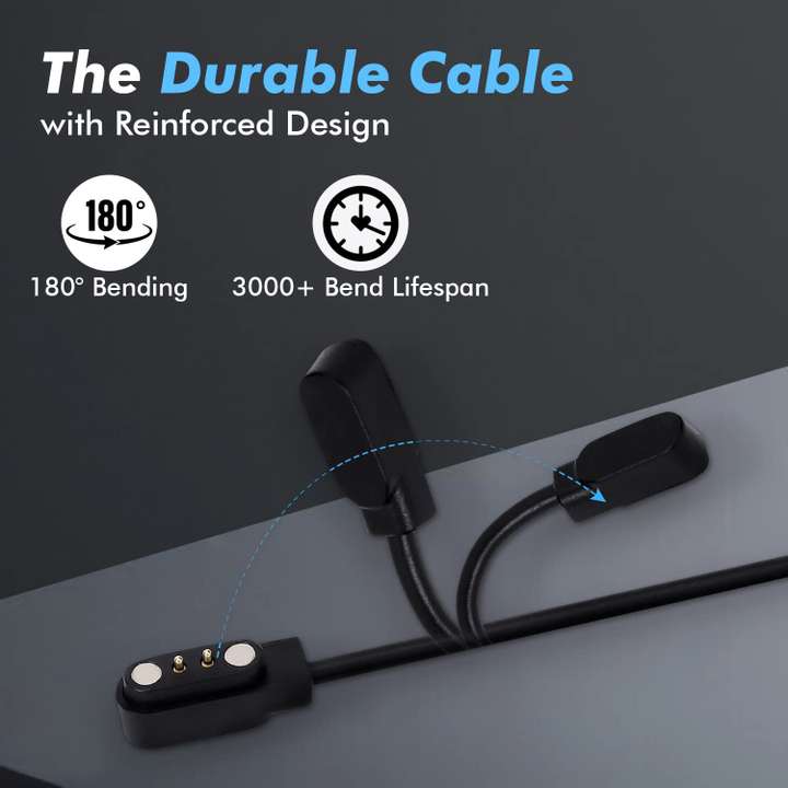 Speeqo Magnetic Charging Cable 0.45 m Suction Charger For 2 Pin Fastrack Reflex Hello Speeqo Flipkart