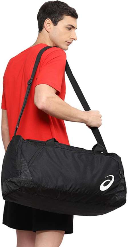 Asics DUFFLE BAG Gym Duffel Bag PERFORMANCE BLACK Price in India Flipkart