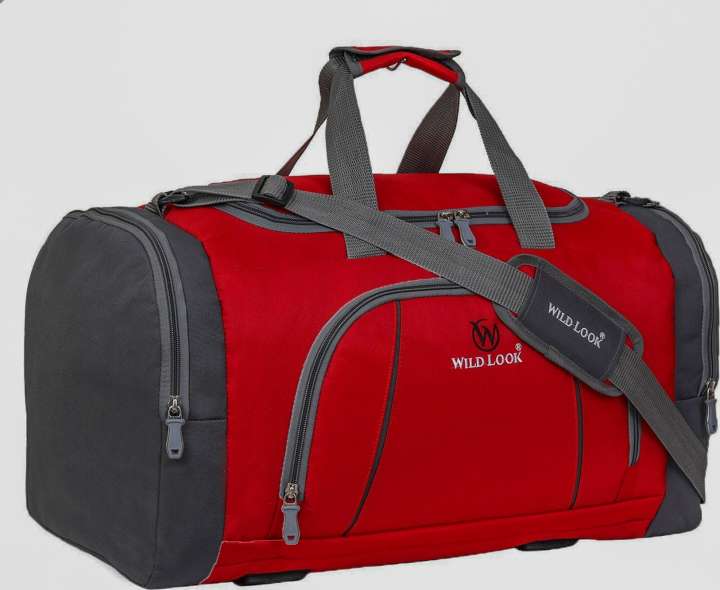 Alson Duffle Luggage Expandable WL 6 RED luggage bags travel bags men luggage duffle bags air bags men Duffel Without Wheels RED Price in India Flipkart