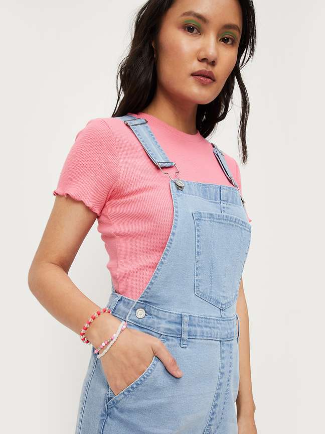 MAX Women Blue Dungaree Buy MAX Women Blue Dungaree Online at Best Prices in India Flipkart