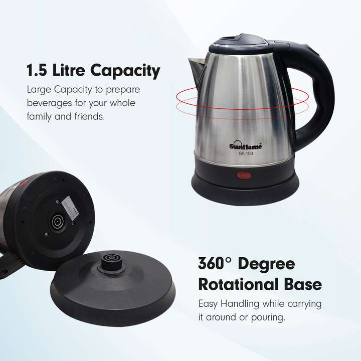 Sunflame electric kettle best sale