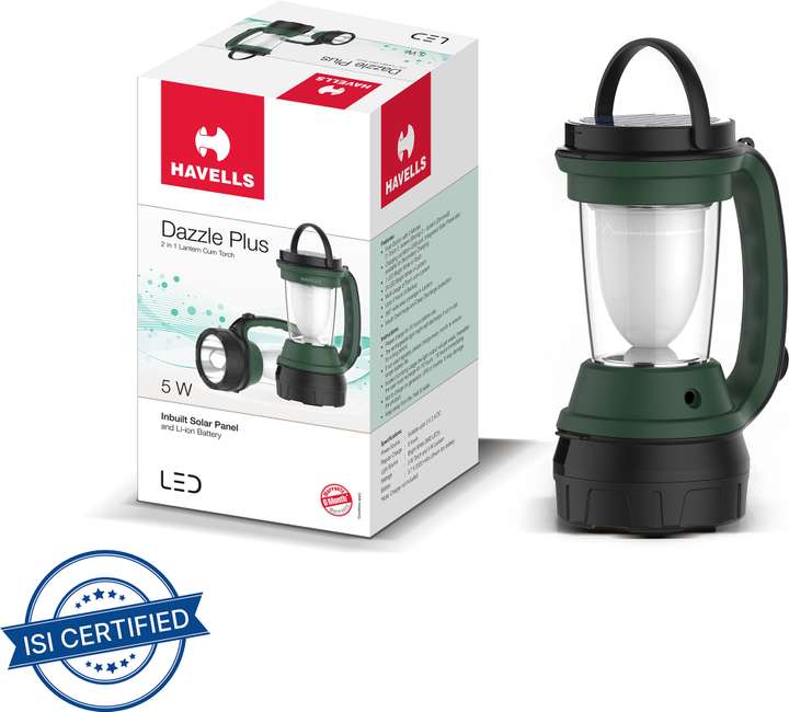Havells dazzle plus lantern torch hot sale