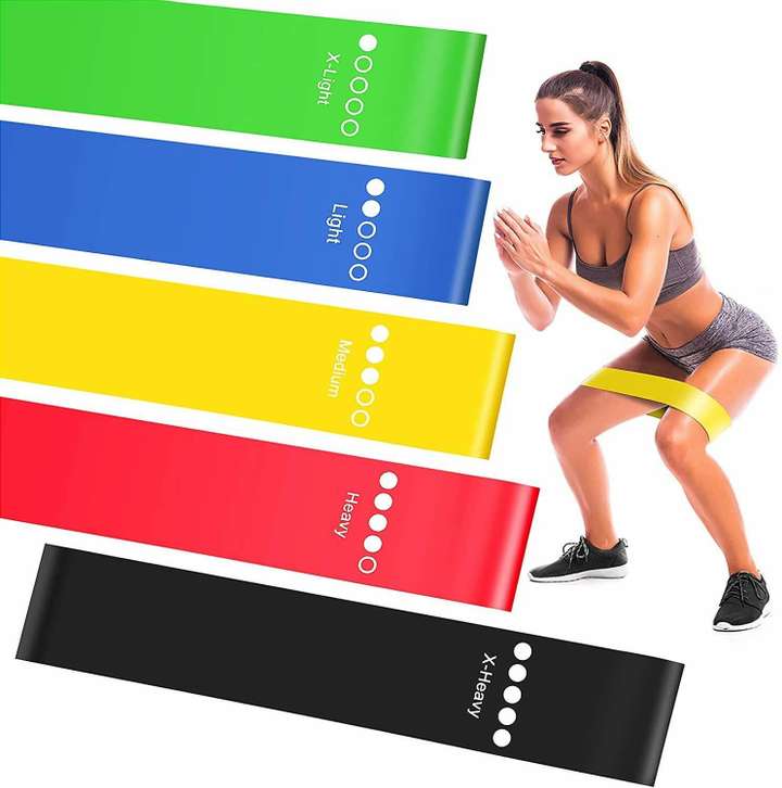 Heavy band squats clearance